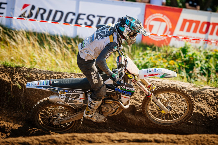 Max Nagl gewann den ersten Lauf in Tensfeld