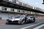 Der BMW M Hybrid V8 bei Testfahrten auf dem Circuit de Barcelona-Catalunya