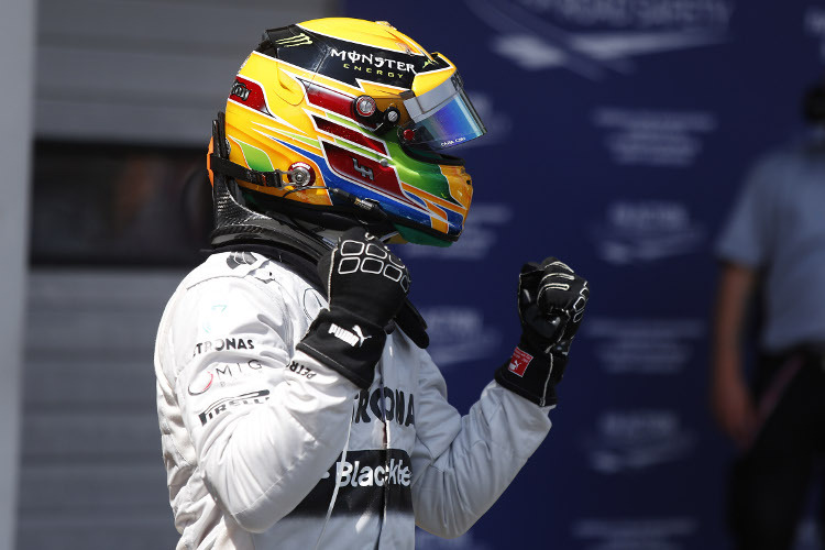 Pole für Lewis Hamilton
