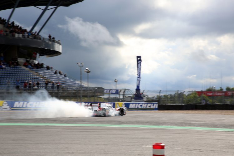Schon 2015 wurde bei der FIA WEC am Nürburgring ordentlich Gummi gegeben