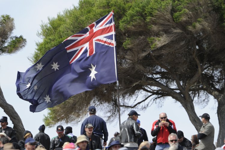 Die australischen Fans werden ihre Landsleute anfeuern