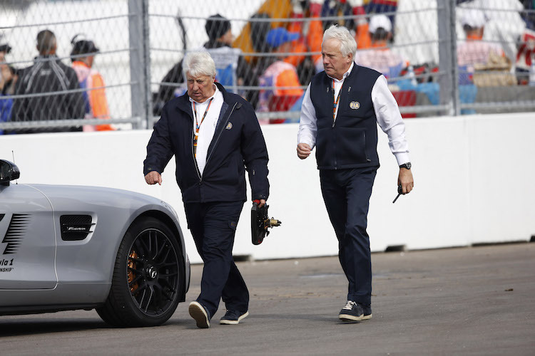 Herbie Blash und Charlie Whiting