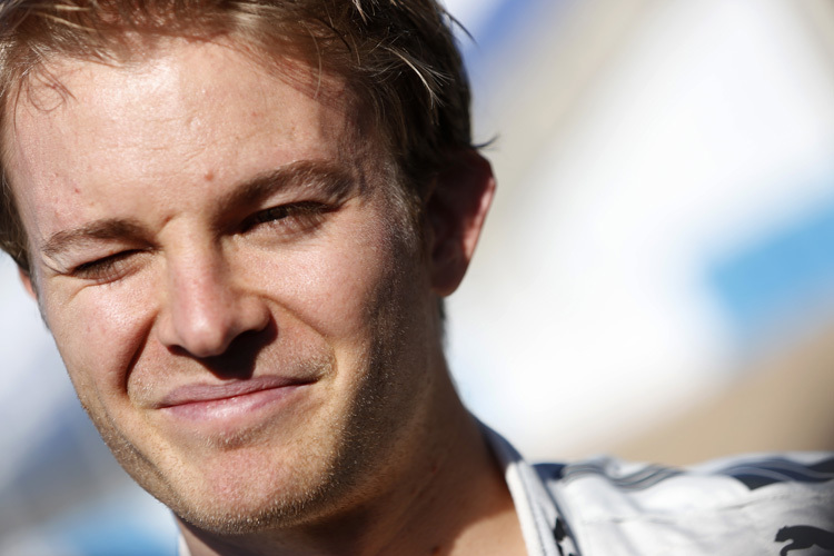Nico Rosberg ist sehr glücklich