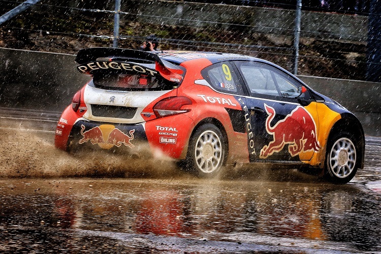 Sébastien Loeb beim Saisonauftakt in Peugeot 208 RX