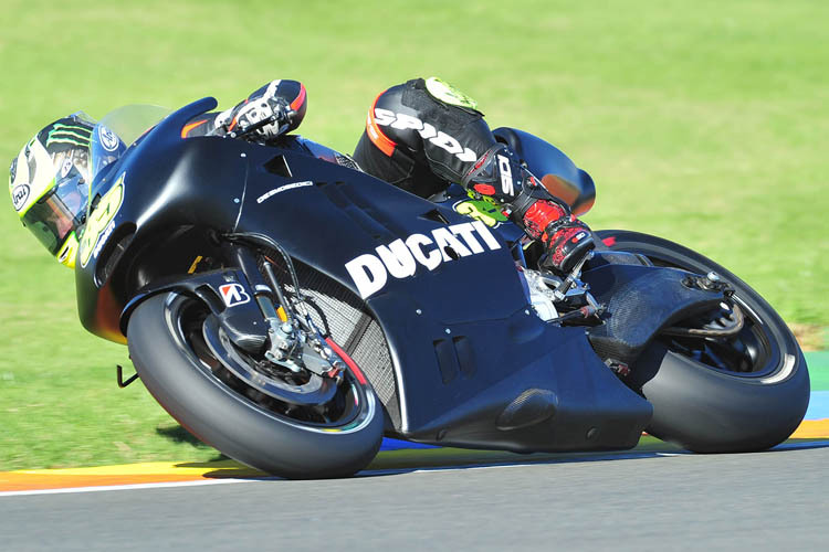 Valencia-Test: Cal Crutchlow auf der Ducati