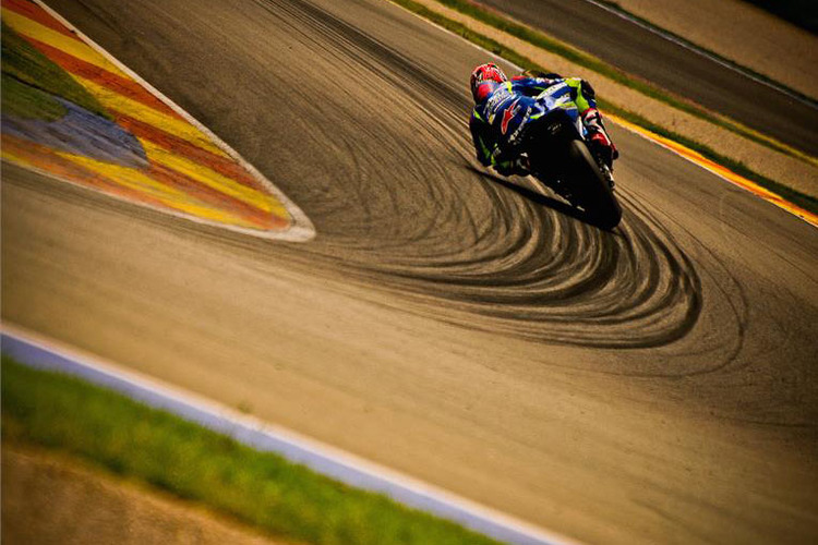 Maverick Viñales beim Valencia-Test