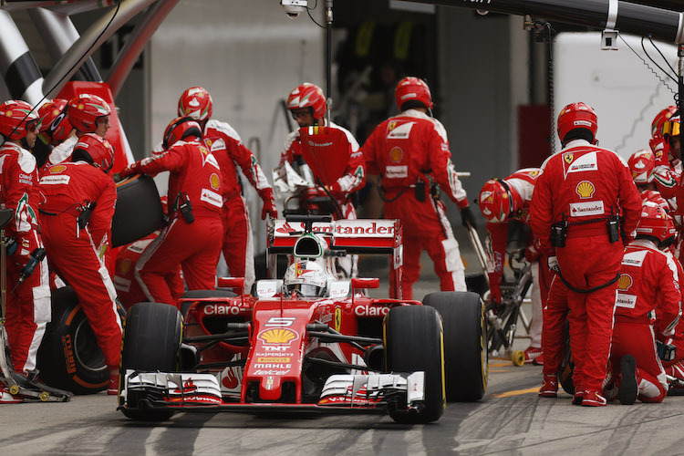 Ferrari gab Vettel weiche Reifen