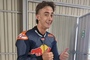 Pedro Acosta schlüpfte nochmal in die Rookies-Cup-Lederkombi