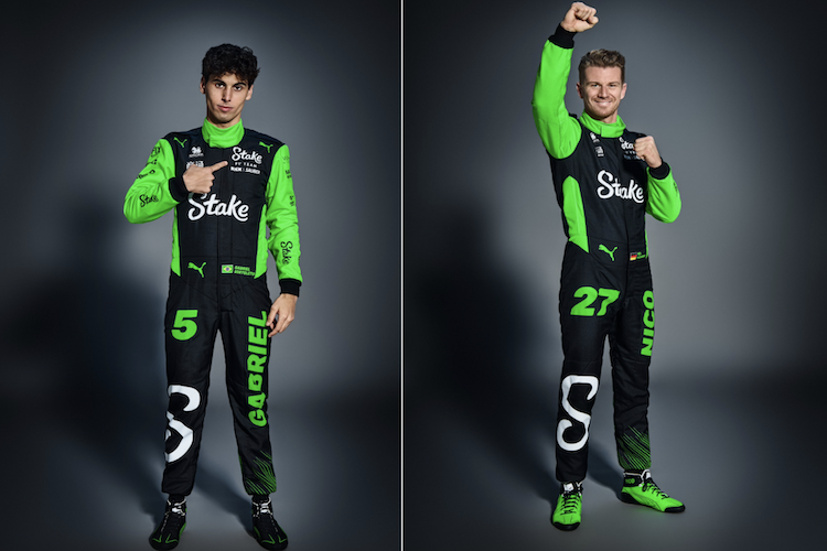 Gabriel Bortoleto und Nico Hülkenberg