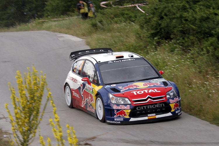 Dani Sordo markierte die Bestzeit im Shakedown