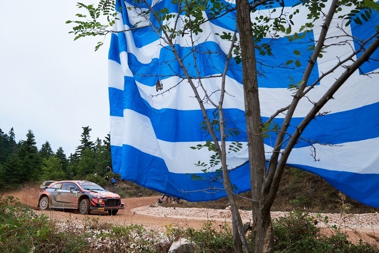 Griechenland war die neunte Station der Rallye-Weltmeisterschaft 2021
