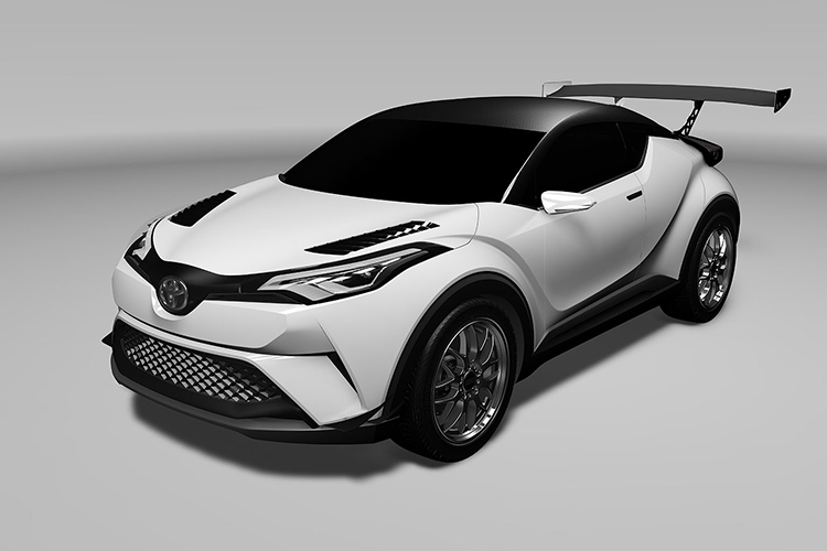 Ein Cross-Over für Toyota GAZOO Racing, der Toyota C-HR Racing