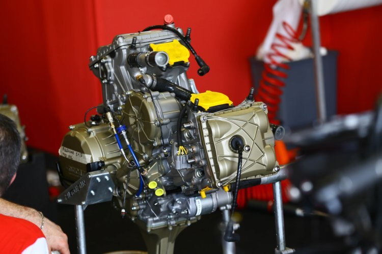 Der V2-Motor der Ducati Panigale R