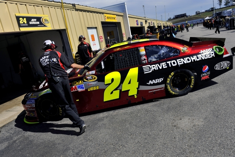 Jeff Gordon hat einiges an Boden aufzuholen