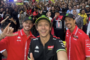 Valentino Rossi, Fabio Di Giannantonio und Franco Morbidelli wurden von den indonesischen Fans gefeiert