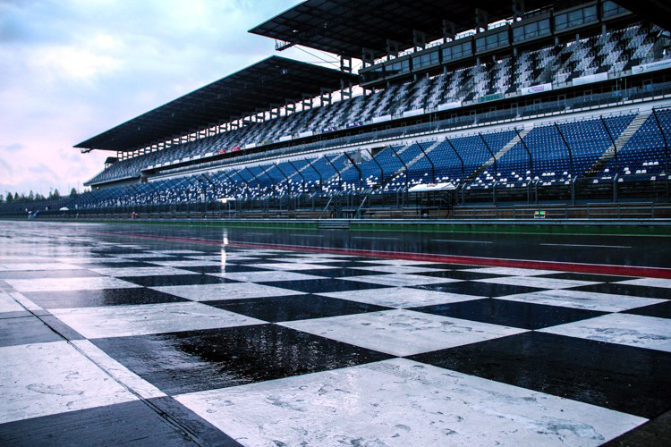 Am Lausitzring herrscht mieses Wetter