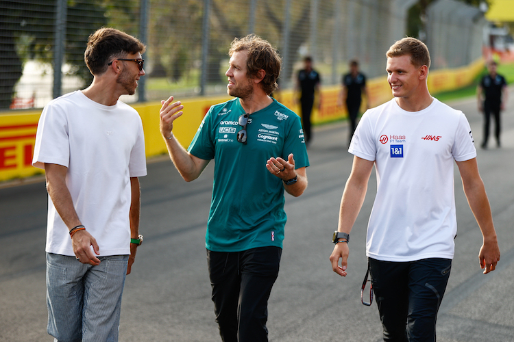 Pierre Gasly, Sebastian Vettel und Mick Schumacher: Nur zwei von ihnen liegen im Quali-Vergleich vorne
