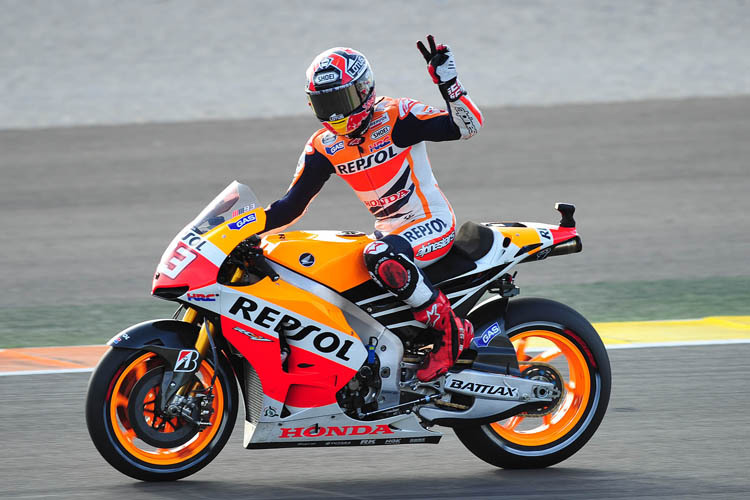 Geschafft: Marc Márquez ist neuer MotoGP-Weltmeister