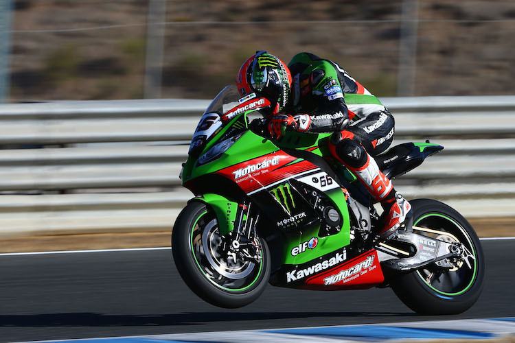 Tom Sykes auf dem Weg zum sicheren Sieg in Jerez