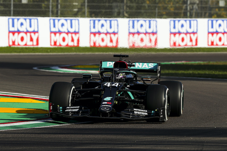 Lewis Hamilton war im Imola-Training der Schnellste