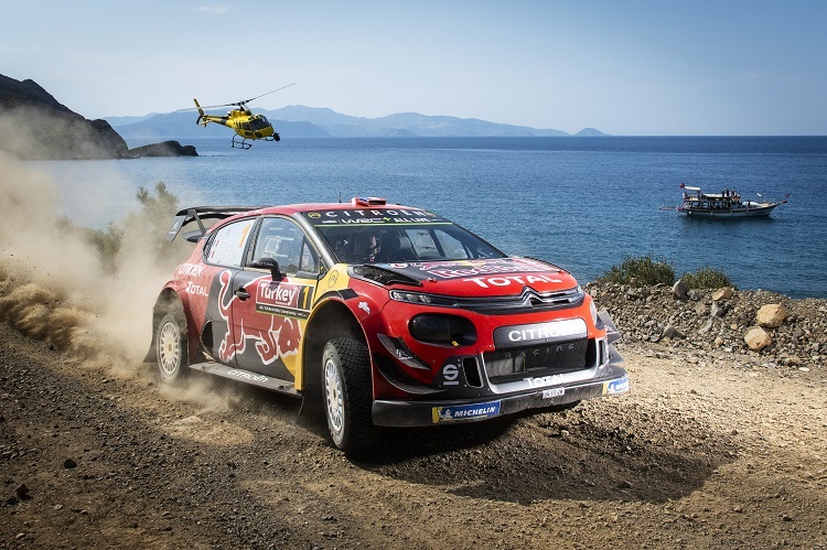 Sébastien Ogier führt wieder eine Rallye an