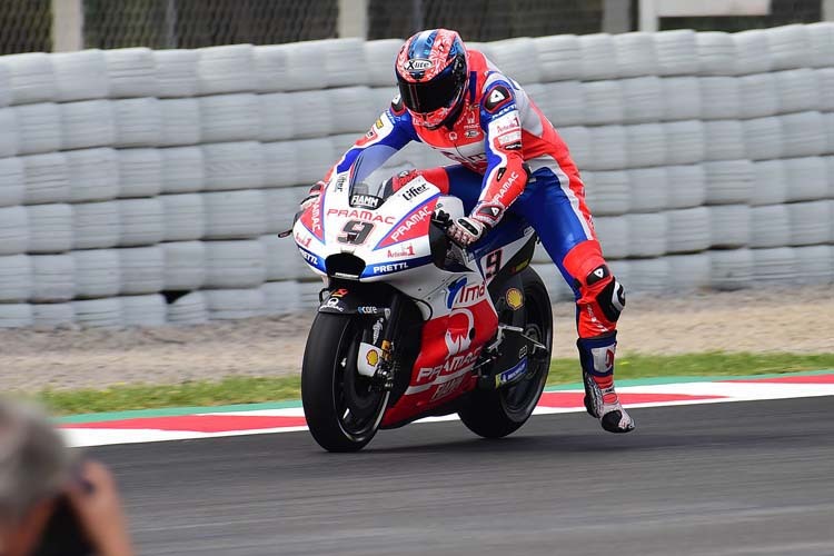 Danilo Petrucci in Montmeló