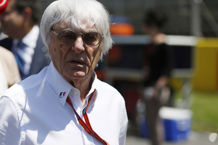 Bernie Ecclestone war beim Treffen mit den «Sport For Rights»-Vertretern nicht dabei