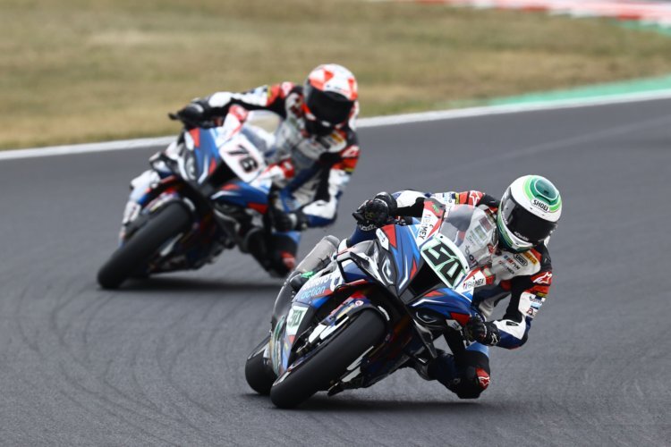 Eugene Laverty und Loris Baz