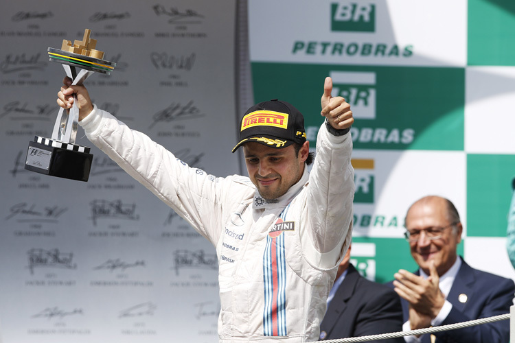 Felipe Massa erhielt einen Riesenapplaus