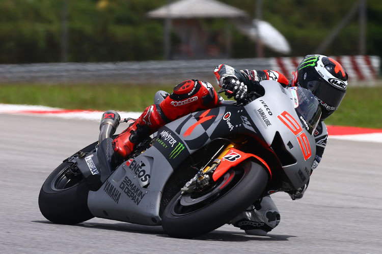 Jorge Lorenzo heute in Sepang