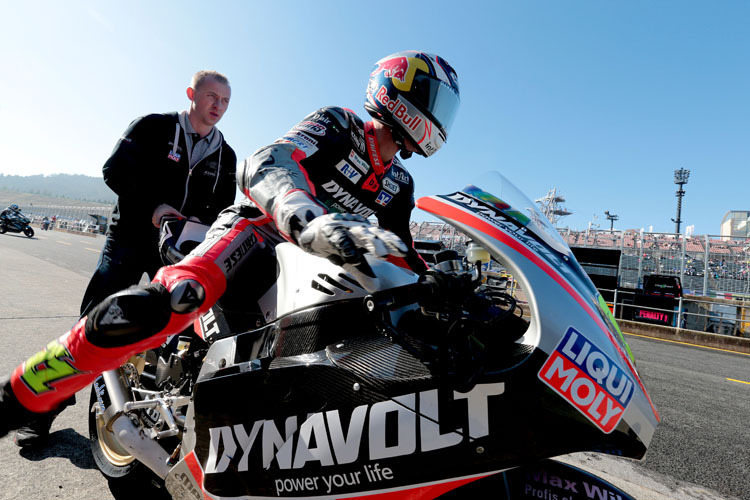 Sandro Cortese bestreitet 2014 seine zweite Moto2-Saison für das Dynavolt-Intact-GP-Team