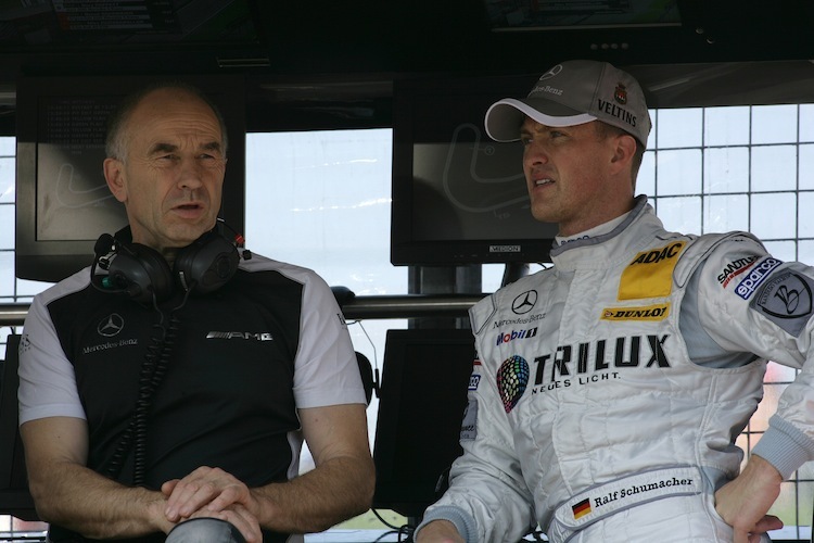 Peter Mücke und Ralf Schumacher