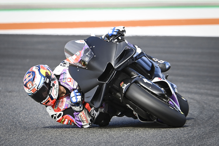 Jorge Martin beim Valencia-Test im November