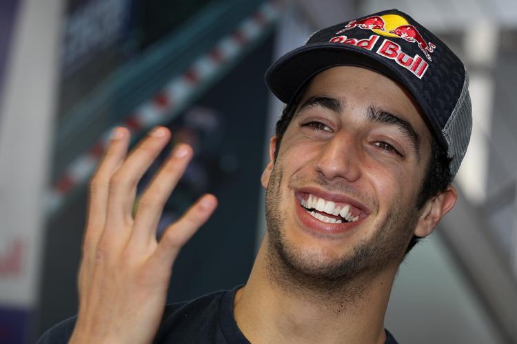 Daniel Ricciardo: 2014 vier Mal auf dem Siegerpodest