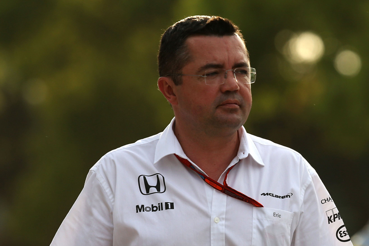 Eric Boullier: «Einzig die kommerziellen Verhältnisse bereiten uns noch etwas Kopfschmerzen»