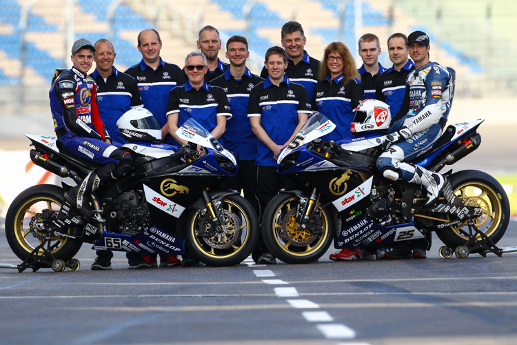 Team Yamaha Motor Deutschland gibt einen aus