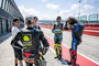 Nach dem Training tauschten sich die GP-Asse aus
