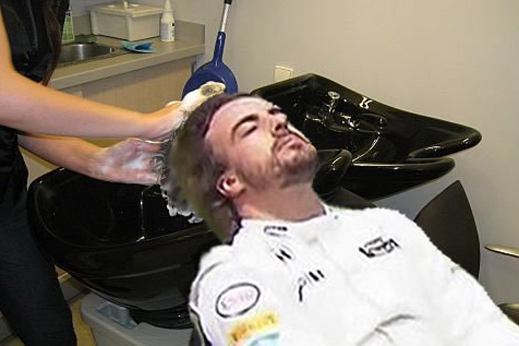 Träumt Alonso vom Friseur?