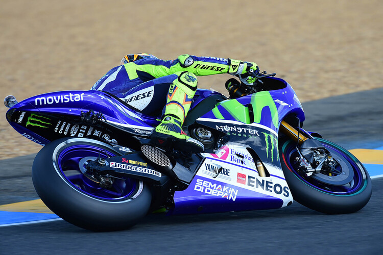 Valentino Rossi beim GP in Le Mans 2015