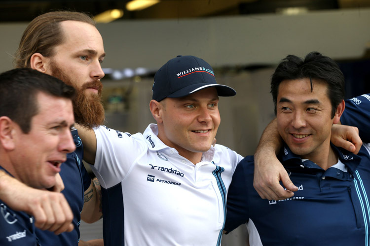Valtteri Bottas: «Die Formel 1 ist ein Team-Sport, du machst keinen einzigen Schritt alleine»