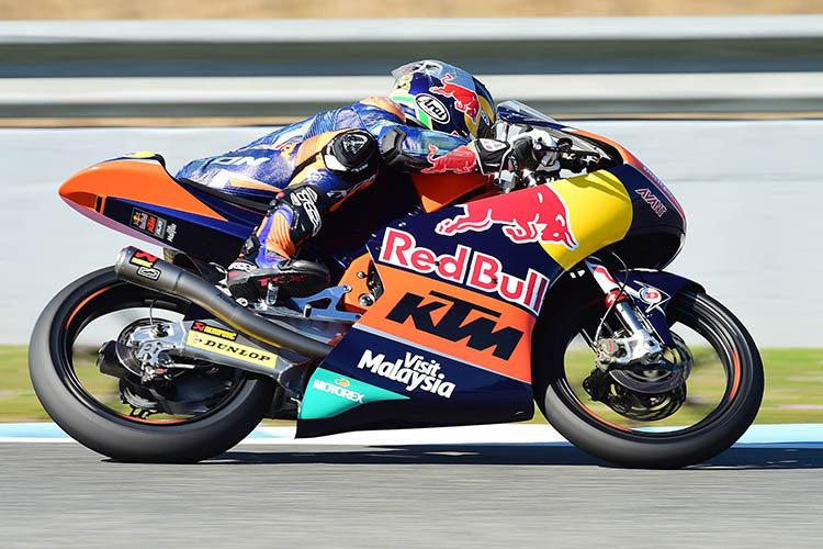 Brad Binder auf seiner KTM