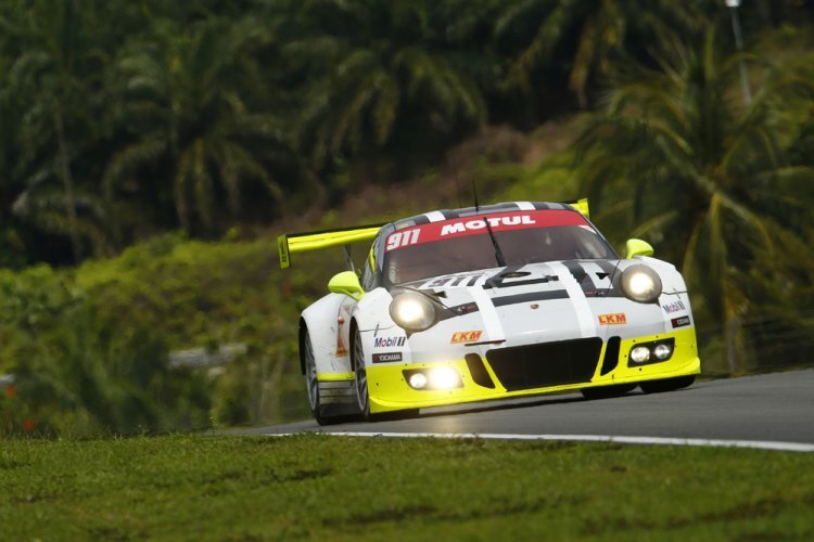 Der Porsche 911 GT3 R bei den 12h von Sepang