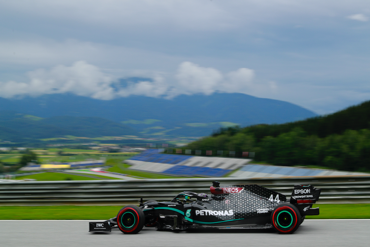 Lewis Hamilton auf dem Red Bull Ring