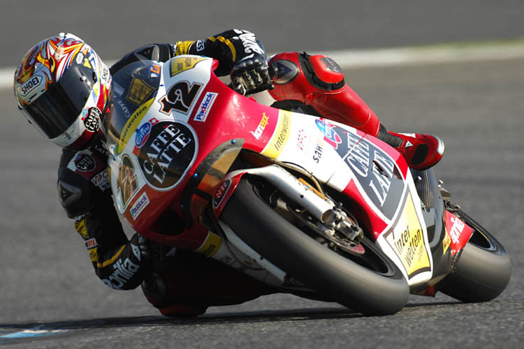 Thomas Lüthi auf der Werks-Aprilia RSA 250