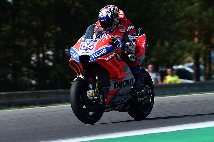 Andrea Dovizioso auf der Ducati Desmosedici