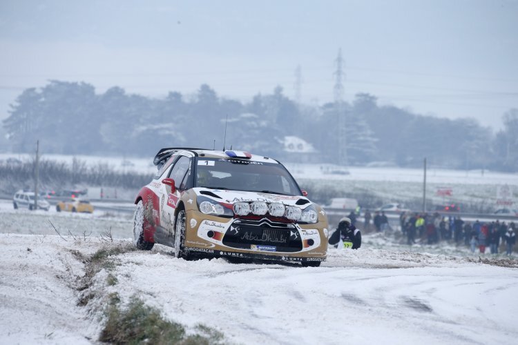 Wie gewohnt: Leader Sébastien Loeb