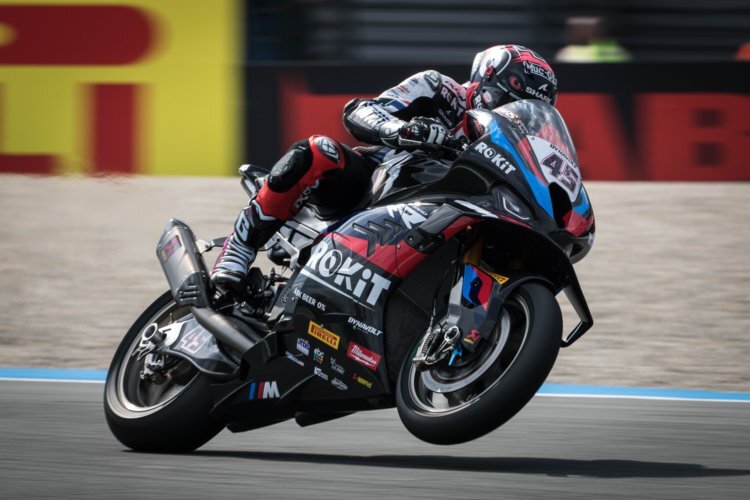 Scott Redding hatte in Assen Spaß mit deiner BMW