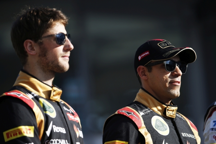 Romain Grosjean & Pastor Maldonado