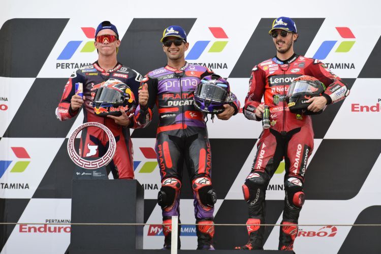 Rennen - Pedro Acosta, Jorge Martin & Francesco Bagnaia