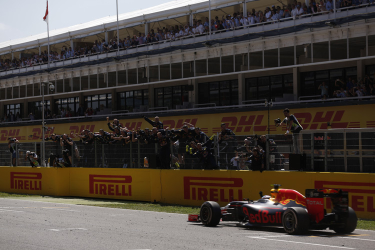 Erster GP-Sieg für Max Verstappen